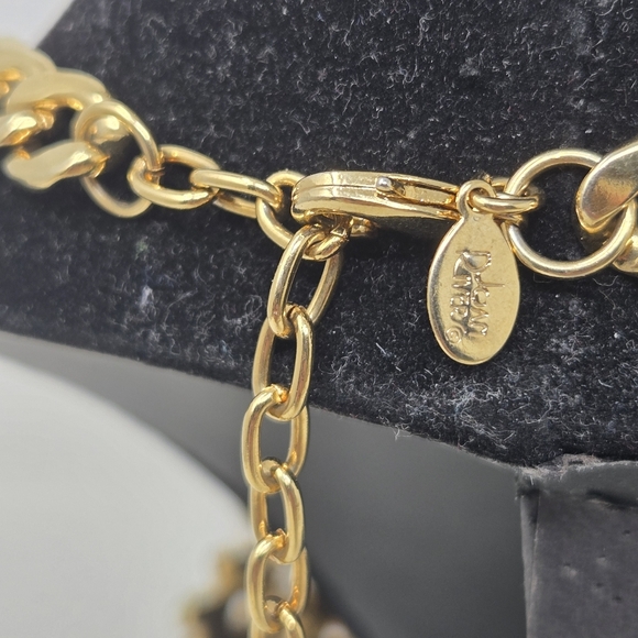 JOAN RIVERS Collection Statement Necklace With Multi Colored Rhinestones Y2K - Picture 7 of 10